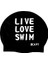 Liveloveswim Baskılı Silikon Bone (Siyah) 1