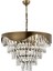 Avonnı AV-60192-E60 Eskitme Kaplama Klasik Avize E27 Metal Kristal 60CM 1