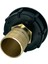 1pc Ibc 1000L Su Deposu Bağlantı Konnektörü 1/2 "3/4" 1 "pirinç Hortum Adaptörü (Yurt Dışından) 1