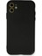 iPhone 11 Kılıf First Silikon - Siyah 1