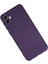Happycase Samsung Galaxy A04 Kılıf First Silikon - Mor 2