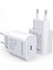DPD20L Valence Type-C To Lightning Kablolu 20W Pd Hızlı Şarj Aleti Set 3