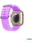 42-49MM Yeni Nesil Apple Uyumlu Akıllı Saat Kordonu Silikon Mor 4