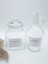 Dekoratif Vakum Kapak Kare Detergent Kavanozu / Kutusu 3500 ml - Liquid Detergent Şişesi 1500 ml 5