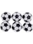 6 Adet Desen Yenilik Golf Topları Set Pratiği Golf Aksesuar Futbol (Yurt Dışından) 1