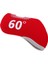 Neopren Golf Kulübü Demir Putter Headcover Head Head Kapak Koruyucu Kollu Hediye 60 Derece Kırmızı (Yurt Dışından) 1