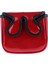 Mallet Putter Head Cover Headcover Dişli Aksesuarları - Kırmızı (Yurt Dışından) 5