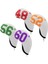 4 Adet Golf Demir Headcover Neopren Taşıma Olmayan Anti Çizik Beyaz (Yurt Dışından) 3