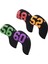 4 Adet Golf Demir Headcover Neopren Neopren Taşıma Olmayan Anti -Scratch Siyah (Yurt Dışından) 1