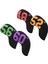 4 Adet Golf Demir Headcover Neopren Neopren Taşıma Olmayan Anti -Scratch Siyah (Yurt Dışından) 2