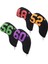 4 Adet Golf Demir Headcover Neopren Neopren Taşıma Olmayan Anti -Scratch Siyah (Yurt Dışından) 3