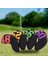 4 Adet Golf Demir Headcover Neopren Neopren Taşıma Olmayan Anti -Scratch Siyah (Yurt Dışından) 5