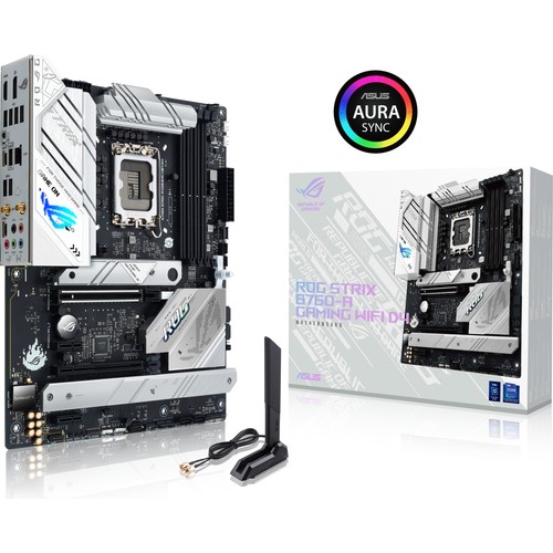 ASUS ROG STRIX B760-A GAMING WIFI D4 Intel B760  DDR4 5133 LGA1700  ATX ROG STRIX B760-A GAMING WIFI D4 GAMING ANAKART