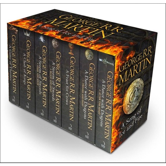 a game of thrones the story continues 7 volumes boxed set