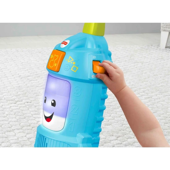 Fisher-Price Fisher Price Eğlen ve Öğren Serisinden Türkçe Konuşan Neşeli Süpürge