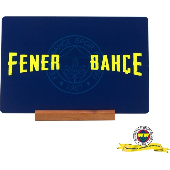 Fenerbahçe Baskılı Gri Pano