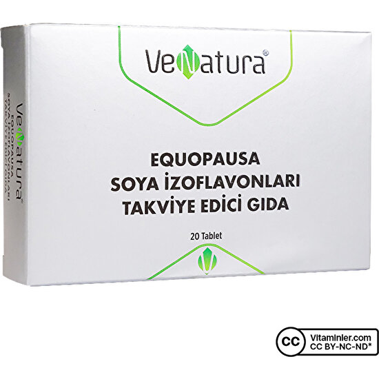 Venatura Equopausa Soya Izoflavonları  20 Tablet
