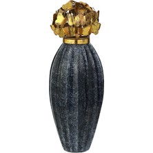 Vitale Papillon Gold Safir Kapaklı Dekoratif Obje 1 AK.JB0022