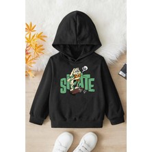 Trendypassion Çocuk All Day Rabbit Baskılı Sweatshirt