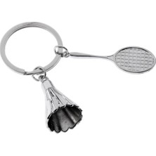 Catrne Mini Badminton Keychain / Anahtar / Alaşım Çanta Kolye - Harika Hediye (Yurt Dışından)