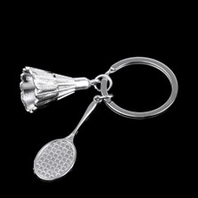 Catrne Mini Badminton Keychain / Anahtar / Alaşım Çanta Kolye - Harika Hediye (Yurt Dışından)