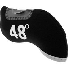 Catrne Neopren Head Cover Sports Golf Club Demir Putter 48 Derece Siyah Için (Yurt Dışından)