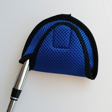 Catrne Çok Fonksiyonlu Golf Mallet Putter Head Cover Headcover, Döngü Bant Harmanlayıcı ile Mavi Tarifli (Yurt Dışından)