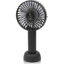 Pazariz Şarjlı Mini Taşınabilir Vantilatör 4,5 W 3 Kademeli Masaüstü USB Fan Özellikli