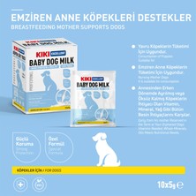 Kıkı Excellent Köpek Süt Tozu Saşe (Whey Protein + Inulin) 5 Gr. 10 Adet (Kutu) KD112B10