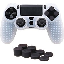 Zimdas 1 Set Oyun Kolu Koruyucu Kılıf Joystick Kapaklı Kaymaz Şok Emme(Yurt Dışından)