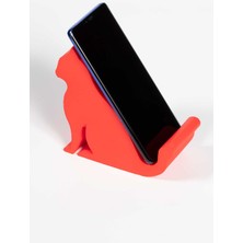 Sünger Kedi Masa Üstü Telefon ve Tablet Tutacağı 13X12,5X6 cm