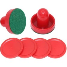 Wilkwe 2x 2 Pcs Hava Hokey Itmecılar ve 4 Pucs Pucks Oyun Masaları İçin Değiştirme (Yurt Dışından)