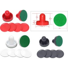 Wilkwe 2x 2 Pcs Hava Hokey Itmecılar ve 4 Pucs Pucks Oyun Masaları İçin Değiştirme (Yurt Dışından)