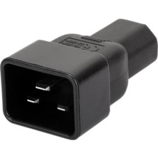 Nanlly Iec 320 C20 3-Pın C13 Fe, Fiş Besleme Dönüştürücü Adaptörü Ile (Yurt Dışından)