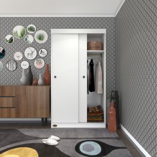 Kenzlife gardırop sürgülü kapaklı kapılı karanfil110 byz Fiyatı