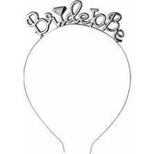 Hayaller Dükkanı Taç Brıde To Be Metal Gümüş Pk:1