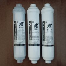 Filo Filter Technology Su Arıtma Filtresi Inline 3’lü Filtre Seti