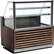 Empero EMP.VT.D.130.S Plüton Düz Cam Et ve Meze Teşhir Vitrini 130X87X135 cm