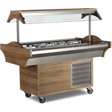 Empero Emp.sb.05 Soğutmalı Salat Bar 5x1/1 Gn 180X89X137 cm