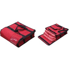 Empero Thermo Pizza Servis Çantası, Büyük Boy, 45X45X20 cm