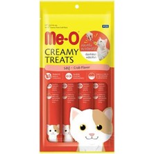 Me-O Meo Kremalı Yengeçli Kedi Sıvı Ödül Maması 4X15 gr