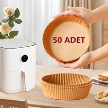 Mutlu Home Fritöz Pişirme Kağıdı - Air Fryer Liners Hava Fritözü Xiaomi Philips Yağsız Tefal Kumtel Mı