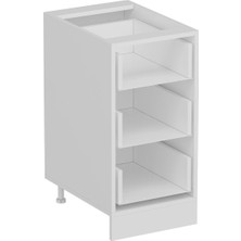 Minar Mutfak Modül Alt 3ç Nray 40CM Dolap Byz Mebran C Byz