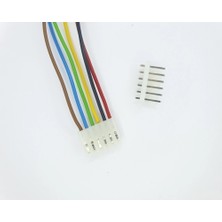 Sanec 3,96MM 6 Pin Kablolu Konnektör Takım 20CM - 1,50MM