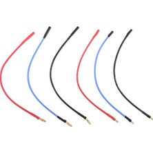 6pc 230MM 4.0/3,5mm Muz Rc Fırçasız Motorlu Esc Konektörleri Uzatma Kablosu(Yurt Dışından)