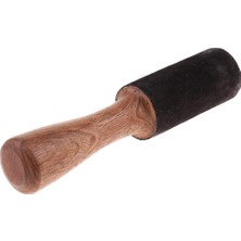 Budizm Ahşap Mallet, Deri Sarılmış 17.5cm #8