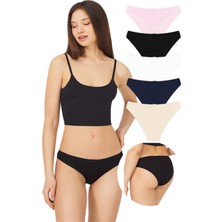 COTTONHILL Basic Pamuklu Kadın Bikini Külot 5'li Paket