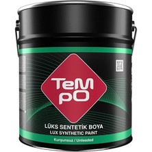 Tempo Lüks Sentetik Boya Siyah 2,5 kg