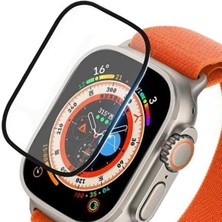 Bufalo Apple Watch Ultra 49MM Ekran Koruyucu 3D Kavisli Pmma Nano Siyah Çerçeve