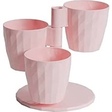 Serinova Dnc1 Dönence Saksı No:1 Standlı 21 Cm, 3 Litre Gulkurusu
